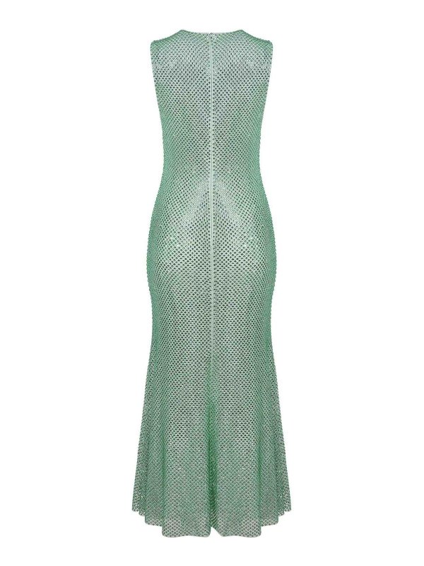 The Best Shops Self Portrait: Vestidos media pierna - Vestido Midi - Verde