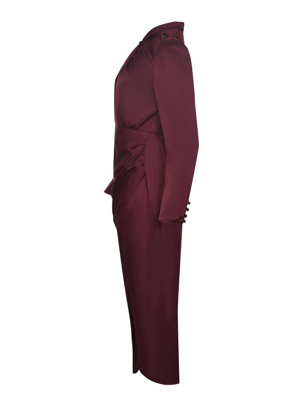 Self Portrait: Knielange Kleider online - Knielanges Kleid - Lila