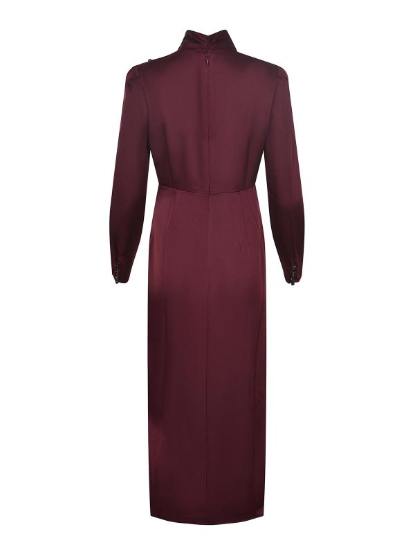 The Best Shops Self Portrait: Knielange Kleider - Knielanges Kleid - Lila