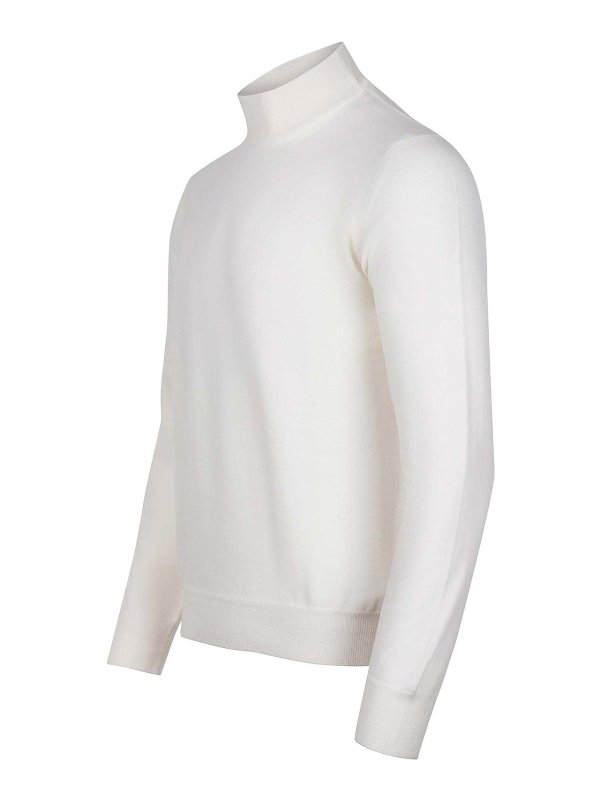 TAGLIATORE: maglia collo rotondo online - Maglione Realizzato In Lana Vergine