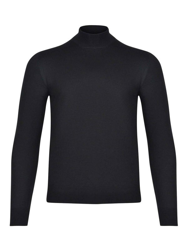 TAGLIATORE: クルーネック - クルーネック - 黒