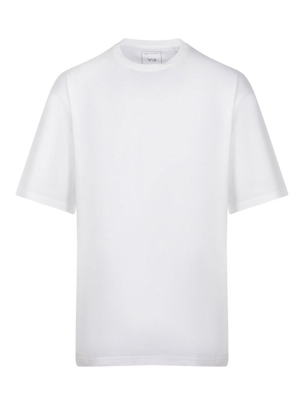 Y-3: t-shirts - T-Shirt Made Of A Cotton Blend