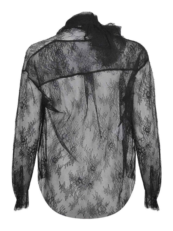 The Best Shops ALBERTA FERRETTI: shirts - Shirt Made Of Lace