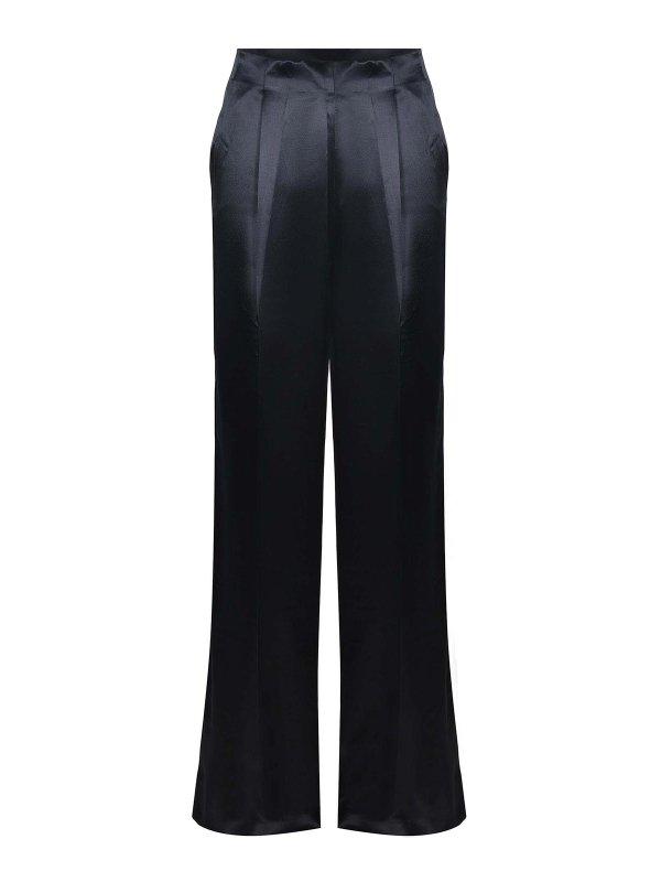 ALBERTA FERRETTI: Pantalones casual - Pantalón Casual - Negro