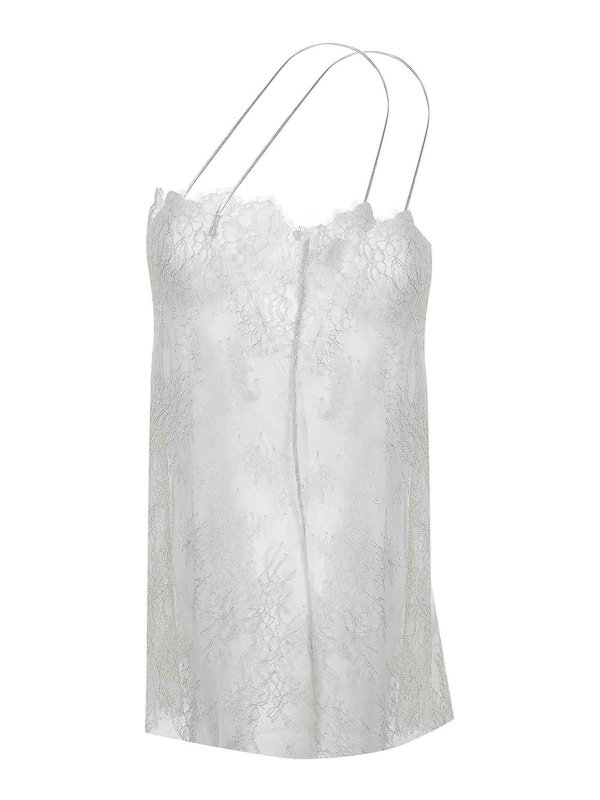 ALBERTA FERRETTI: Tops & Tank tops online - Top  Made Of  Lace