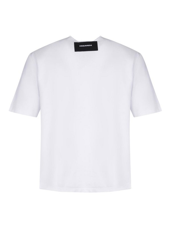 The Best Shops DSQUARED2: t-shirts - T-Shirt Made Of Cotton