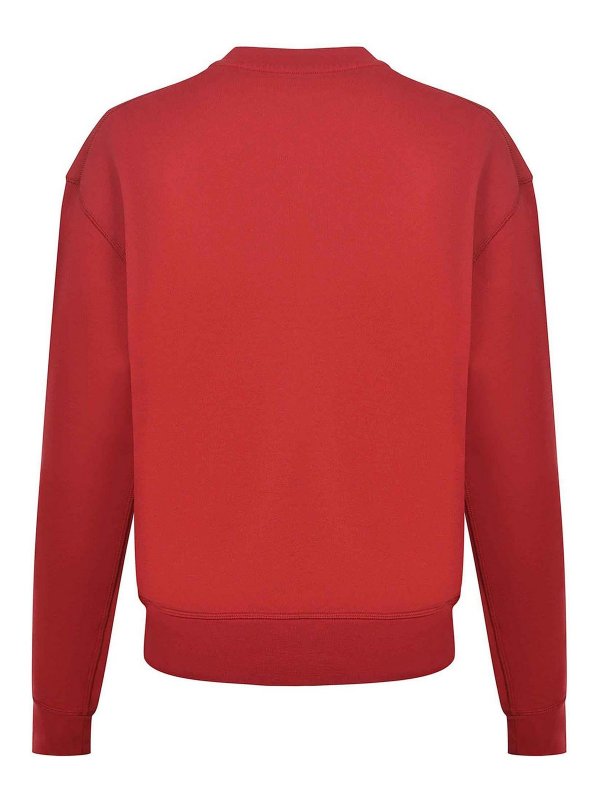 The Best Shops DSQUARED2: Sweatshirts und Pullover - Sweatshirt - Rot
