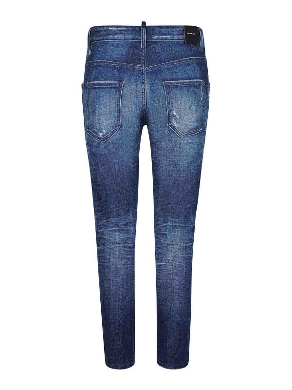 The Best Shops DSQUARED2: straight leg jeans - Cool Girl Jeans Made Of Denim