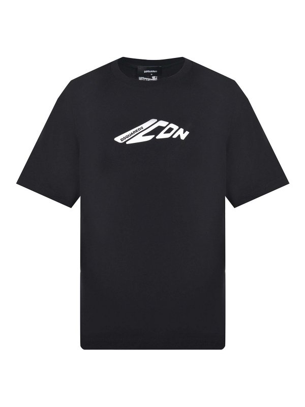 DSQUARED2: t-shirts - T-Shirt Made Of  Cotton