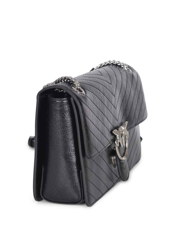 The Best Shops Pinko: Handtaschen - Shopper - Schwarz