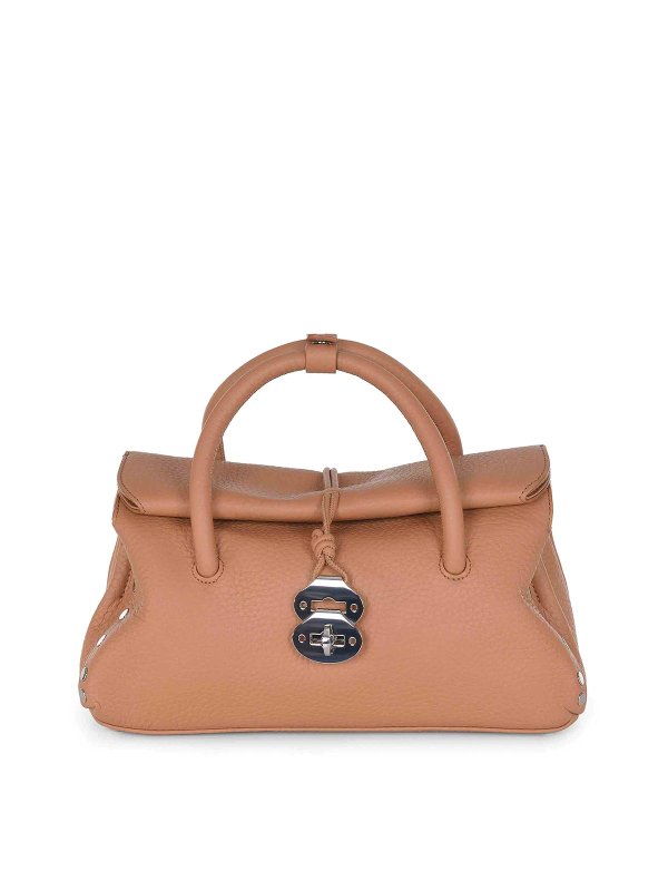 ZANELLATO: cross body bags - Bag Made Of Hammered Leather