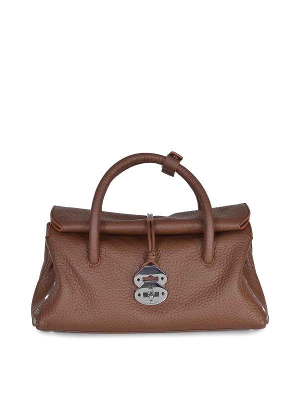 ZANELLATO: cross body bags - Bag Made Of Hammered