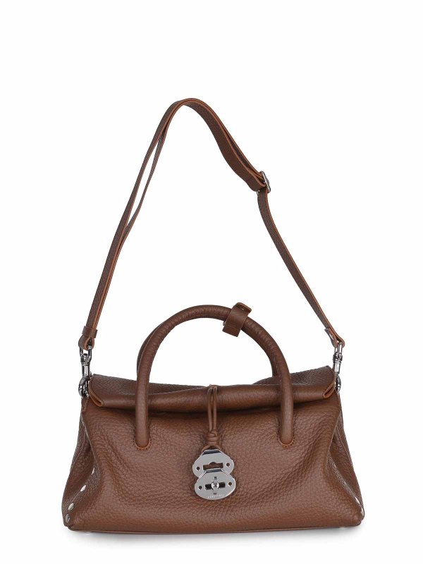 ZANELLATO: cross body bags online - Bag Made Of Hammered