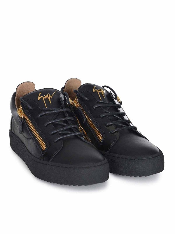 GIUSEPPE ZANOTTI: sneakers online - Scarpe Da Ginnastica Realizzate In Pelle