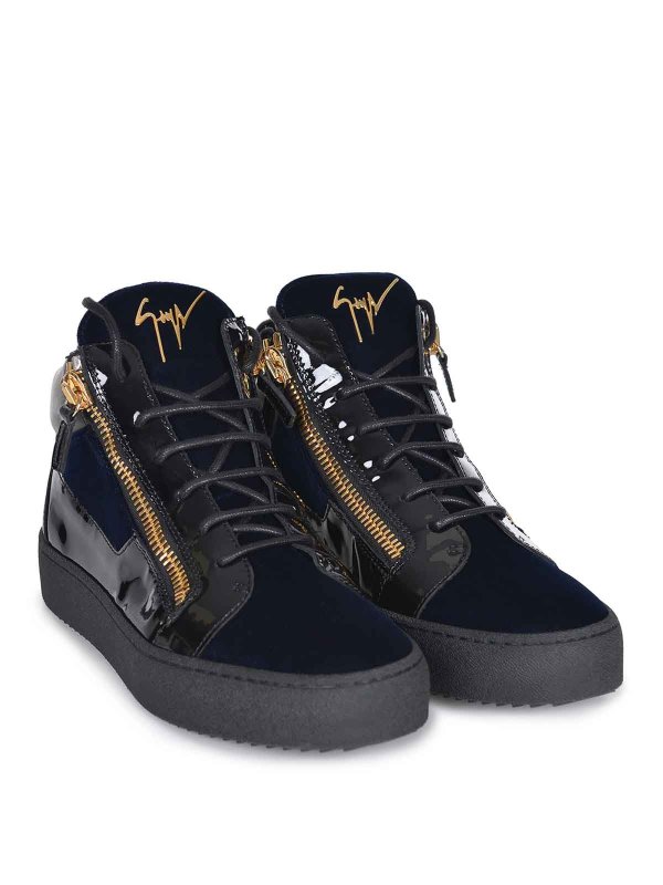 GIUSEPPE ZANOTTI: trainers online - High-Top Sneakers  Made Of  Leather