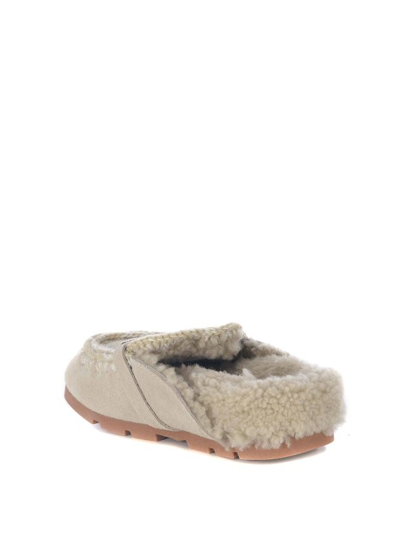 Slippers Made Of Genuine Suede shop online: MOU