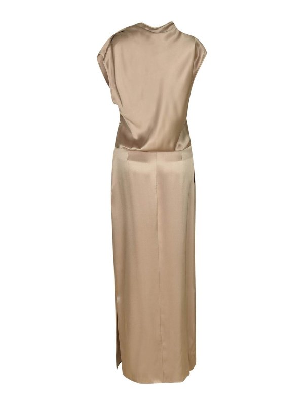 GIORGIO ARMANI: Knielange Kleider online - Knielanges Kleid - Gold