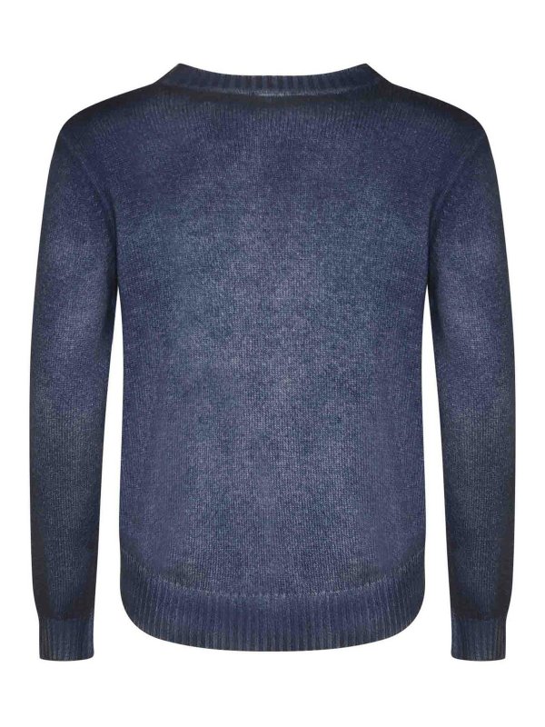 AVANT-TOI: クルーネック online - クルーネック - ブルー
