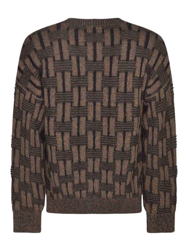 GIORGIO ARMANI: maglia collo rotondo online - Maglione