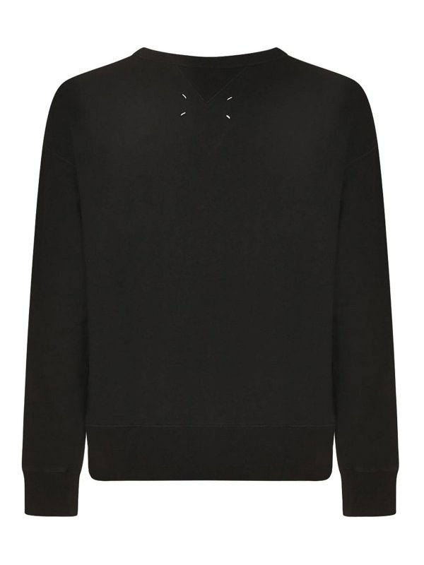 Maison Margiela: スウェット＆セーター online - スウェットシャツ/セーター - 黒