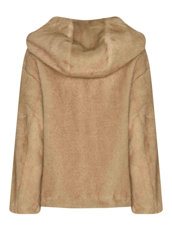 P.A.R.O.S.H.: Manteaux au genou online - Manteau Au Genou - Beige