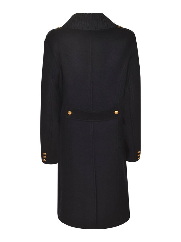 P.A.R.O.S.H.: Manteaux au genou online - Manteau Au Genou - Bleu