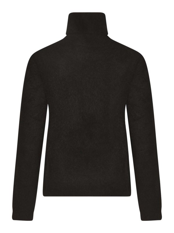 P.A.R.O.S.H.: Suéteres con cuello pico online - Suéter Cuello Redondo - Negro
