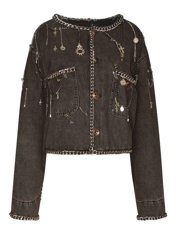 R13: Knielange Mäntel - Knielanger Mantel - Grau