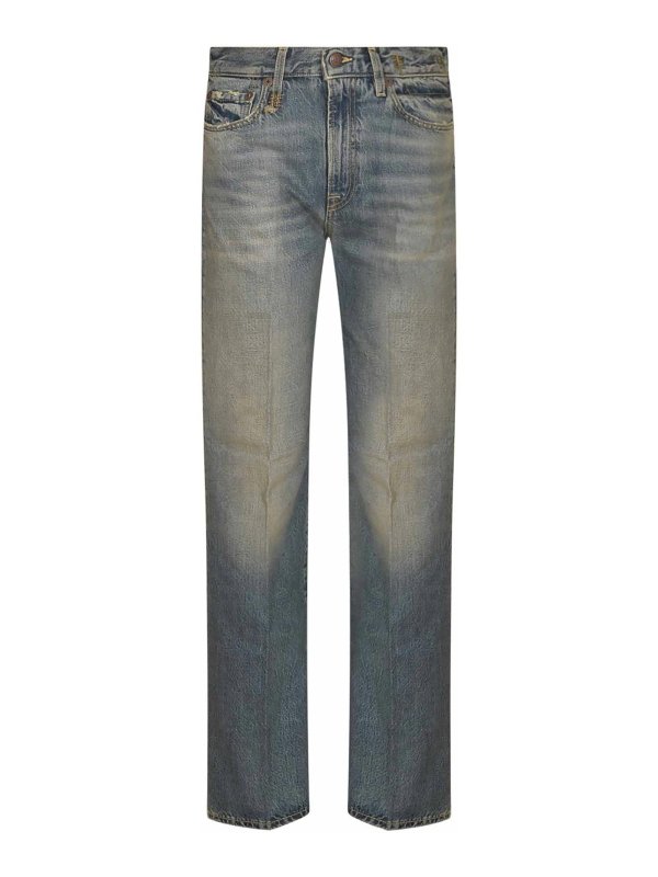 R13: straight leg jeans - Jeans