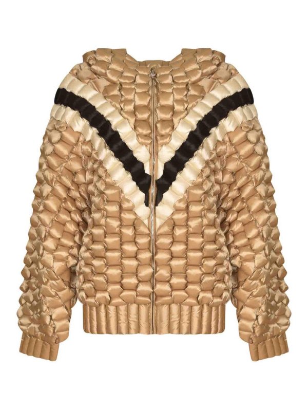 RAXXY: Vestes-rembourrees - Blouson Rembourré - Marron