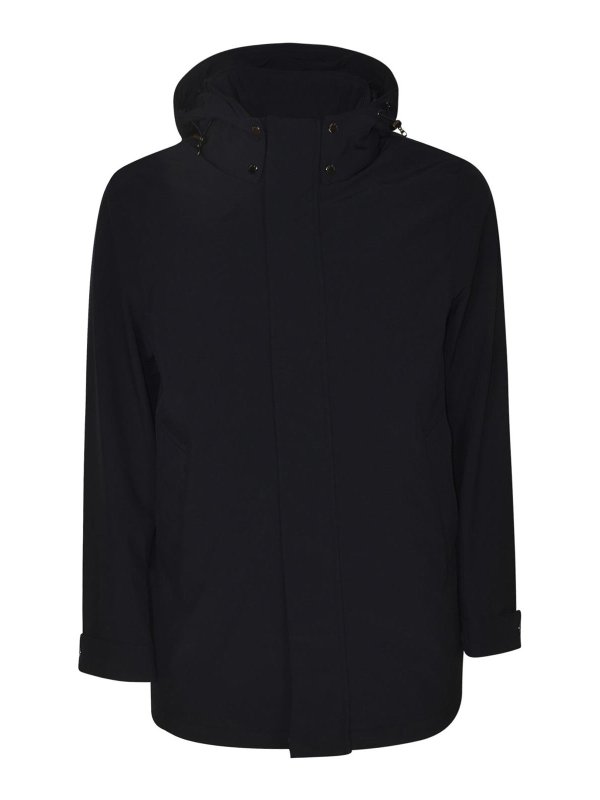 WOOLRICH: Abrigos semilargos - Abrigo Midi - Azul