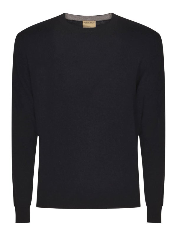 WOOLRICH: クルーネック - クルーネック - ブルー