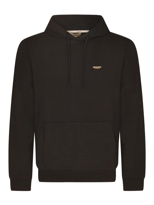 WOOLRICH: Sweatshirts & Pulls - Sweat-Shirts - Noir
