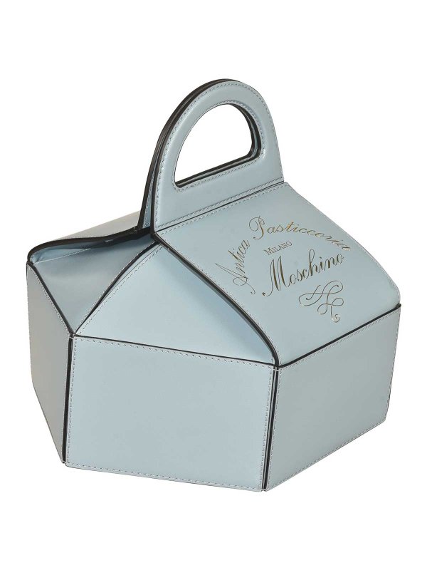 MOSCHINO: Bolsos para el trabajo online - Bolso Para El Trabajo - Azul