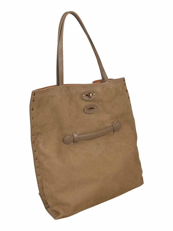 ZANELLATO: Sacs à main online - Sac Cabas - Gris