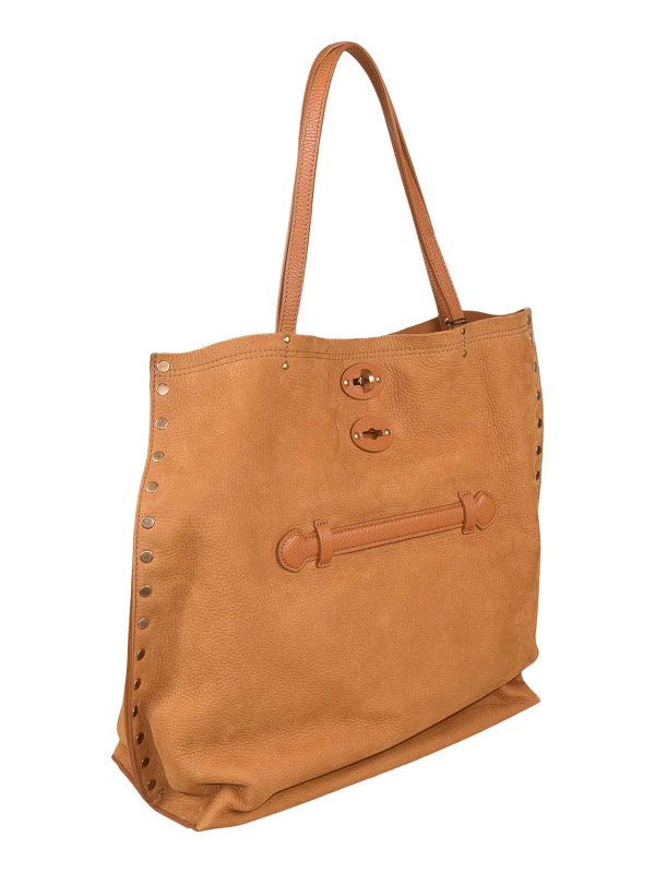 ZANELLATO: Bolsos Shopping online - Bolso Shopping - Marrón