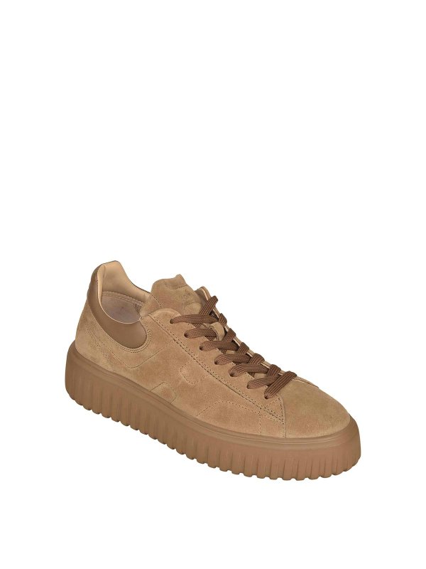 HOGAN: Chaussures de sport online - Baskets - Beige