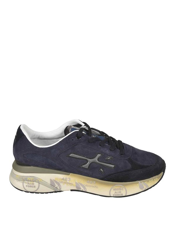 PREMIATA: Chaussures de sport - Baskets - Bleu