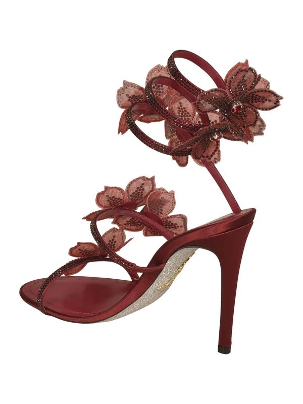 The Best Shops RENE CAOVILLA: Sandales - Sandales - Rouge Brun