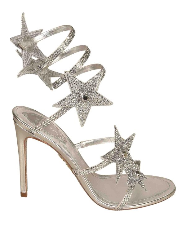 RENE CAOVILLA: Sandalias - Sandalias - Gris