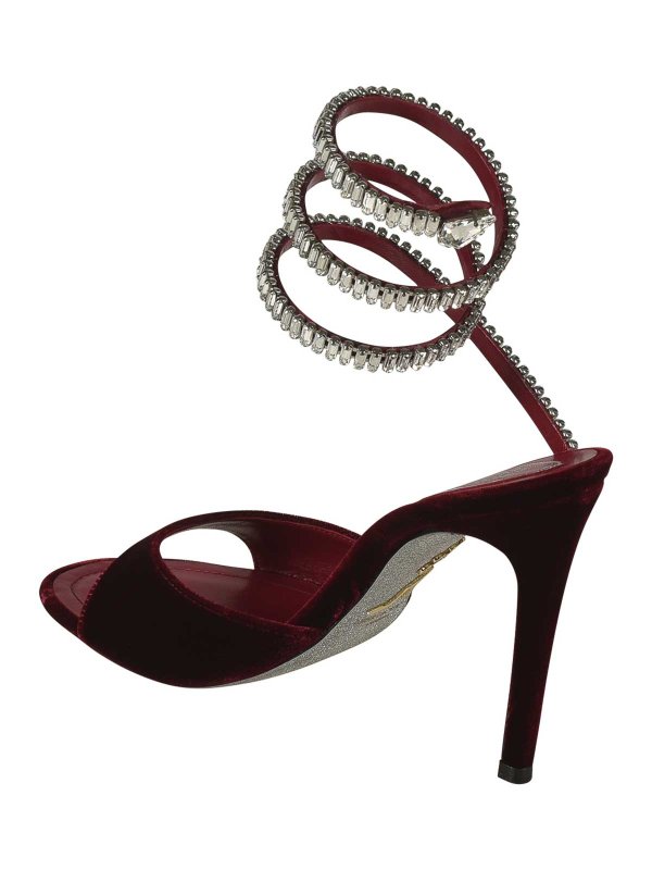 The Best Shops RENE CAOVILLA: Sandalen - Sandalen - Rot