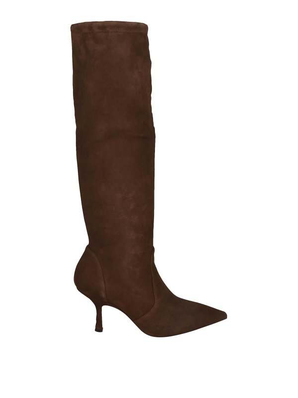 Stuart Weitzman: Bottes - Bottes - Beige