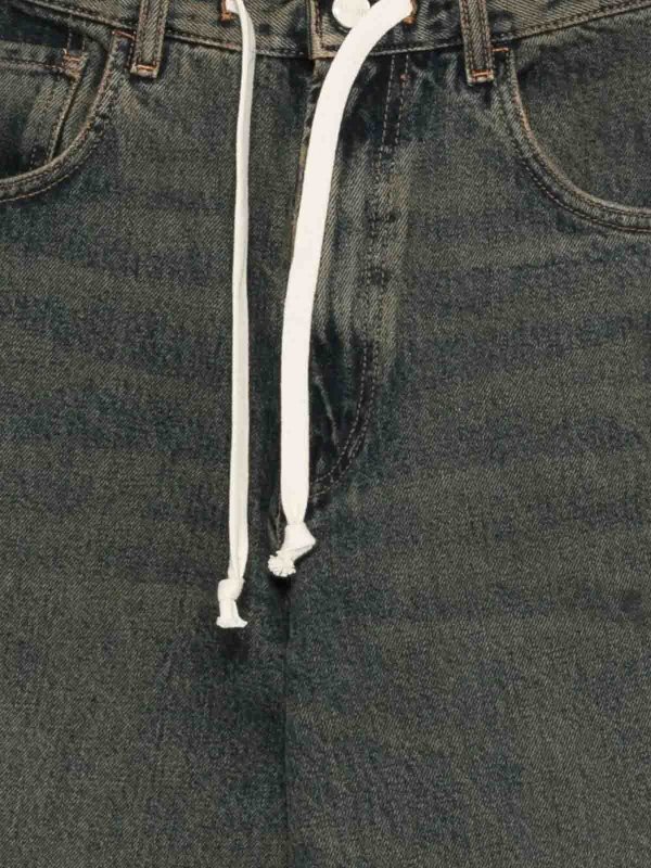 The Best Shops AMISH: Straight Leg Jeans - Straight Leg Jeans - Denim