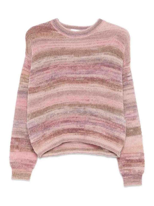 AMISH: クルーネック - クルーネック - ヌードカラー