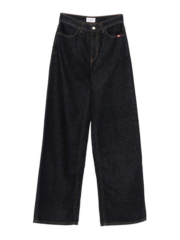 AMISH: Casual Hosen - Casual Hose - Blau