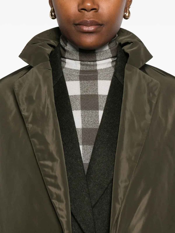 ASPESI buy online 膝丈コート - ダークグリーン