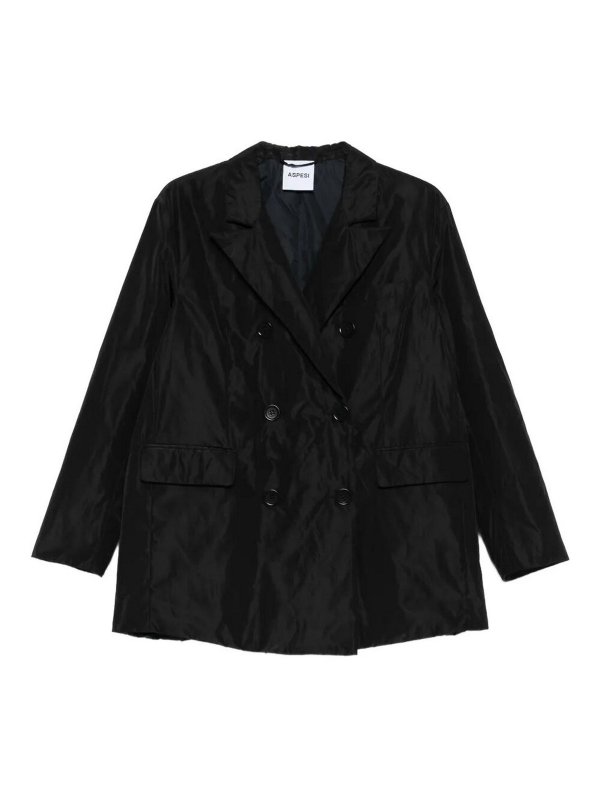 ASPESI: Casualjacken - Casualjacke - Schwarz