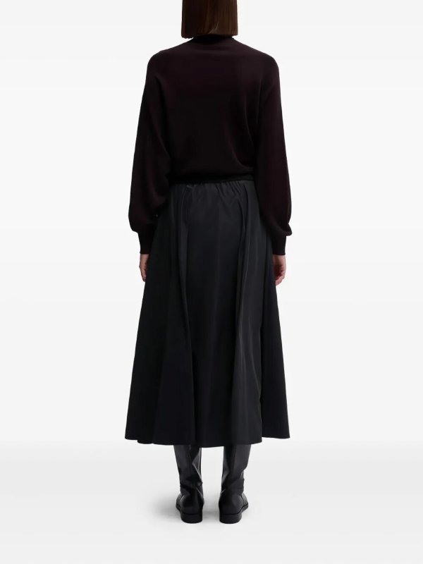 The Best Shops ASPESI: ニーレングススカート＆ミディ丈 - 膝丈/ミディスカート - 黒