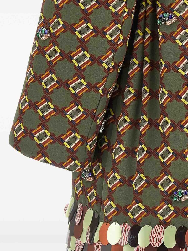 Manteau Au Genou - Marron Clair shop online: DRIES VAN NOTEN