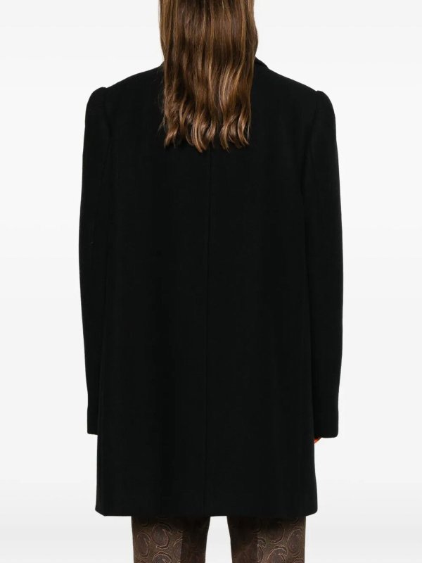 DRIES VAN NOTEN: Manteaux au genou online - Manteau Au Genou - Noir